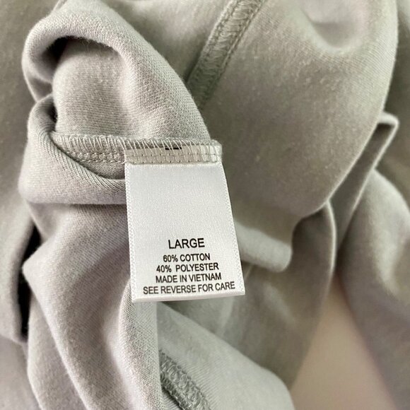 Tackle & Tides 1/4 Zip Long Sleeve Pullover Top Men's Large Gray NEW - Picture 8 of 9